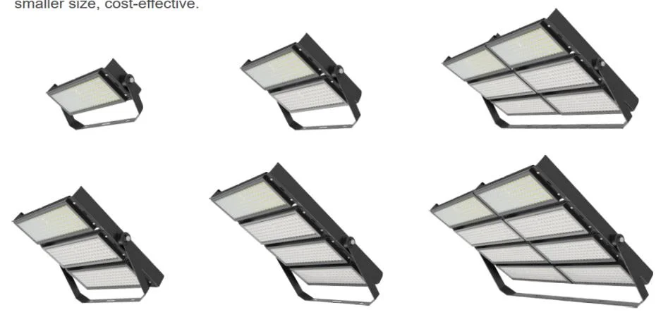 400W Moving Tower Flood Light IP65 6meter High Mast Lamp LED Flood Lights Industrial Lamps