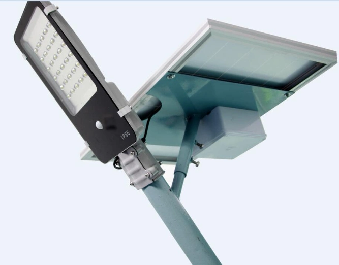 30W LED All-in-Two/Integrated LED Solar Street Wall Light with LiFePO4 Battery