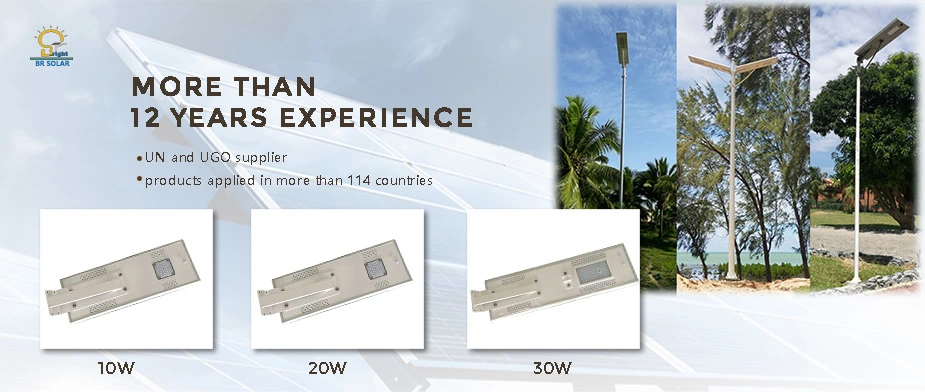 PIR Motion Sensor Solar Light 80W All in One Integrated Solar Street Lights