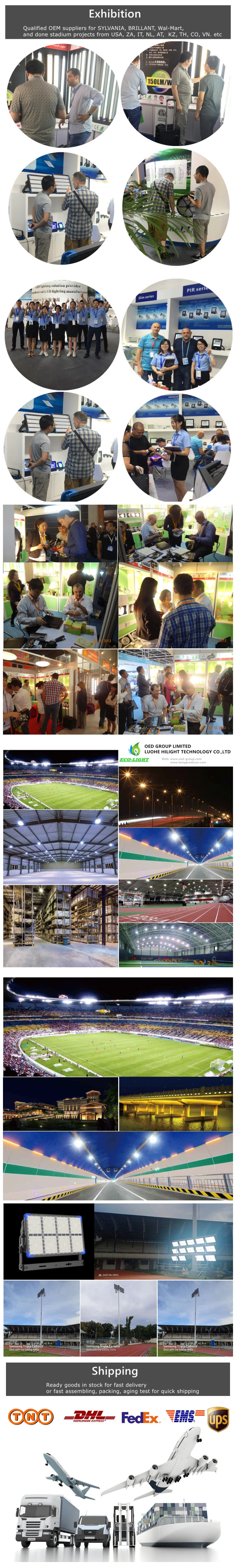 Aluminum Alloy Housing High Quality 800W LED High Mast Light Sports Stadium Lamp