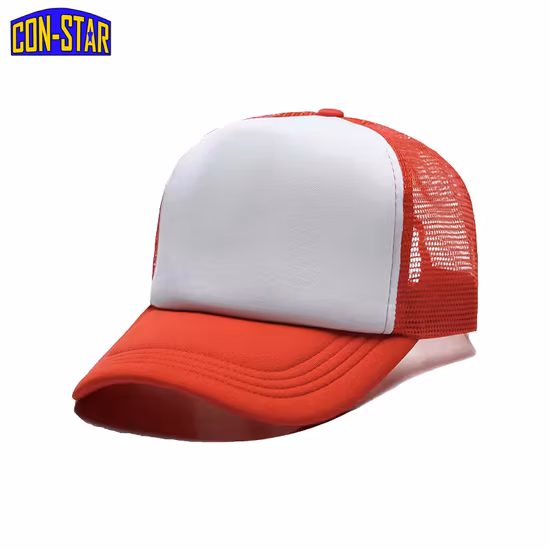 プロモーション OEM ラベル、格安、ホットセール、卸売、在庫、トラッカー キャップ、野球帽、ポリエステル スポンジ、広告、プロモーション、スポーツ キャップ