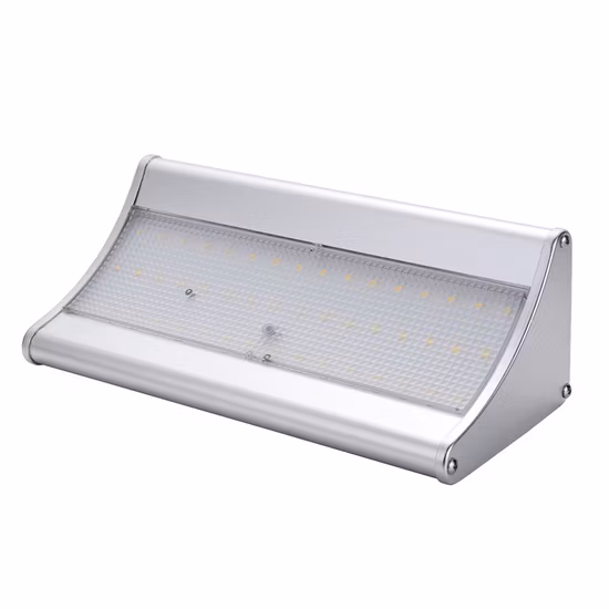 庭の防水街路灯、安全投​​光器付きウォールランプ、ソーラー LED 街路灯