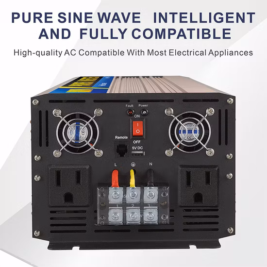 3kVA 24V 純粋な波タービンストレージオフグリッド高周波コンバータキャラバンホット販売産業用インバータ