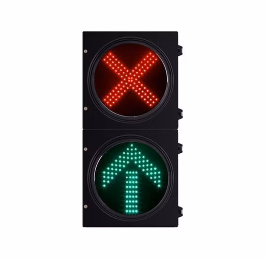 高セキュリティ、可視性点滅警告、トラフィックコーン付き太陽光発電 LED バリケード点滅ライト