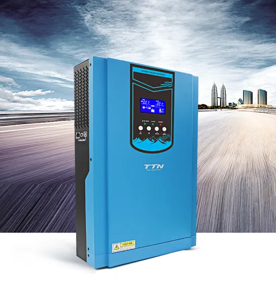 Techfine 4kVA 3200W 純粋な正弦波ハイブリッド ソーラー インバーター